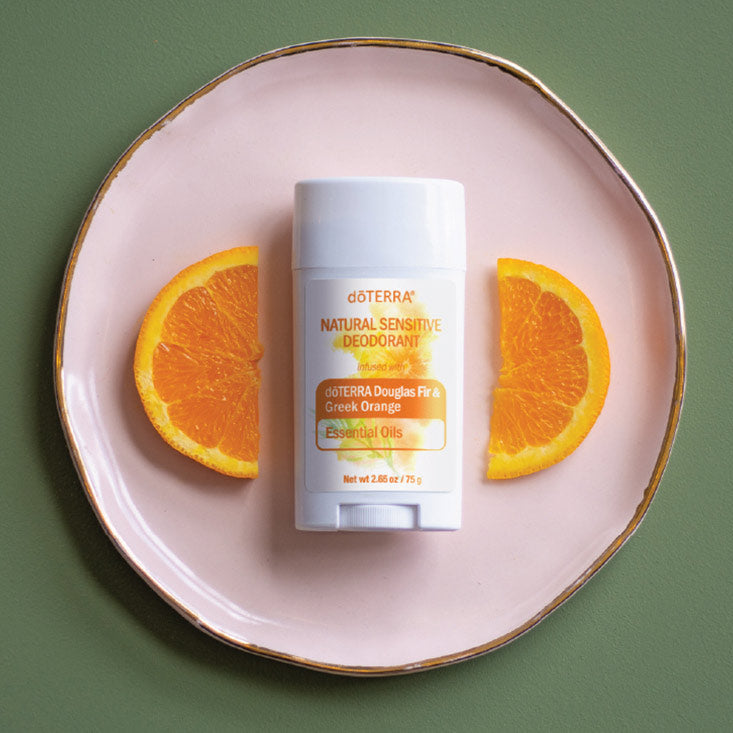 Desodorante Natural Sensible con Abeto de Douglas y Naranja Griega