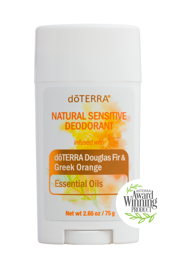 Desodorante Natural Sensible con Abeto de Douglas y Naranja Griega