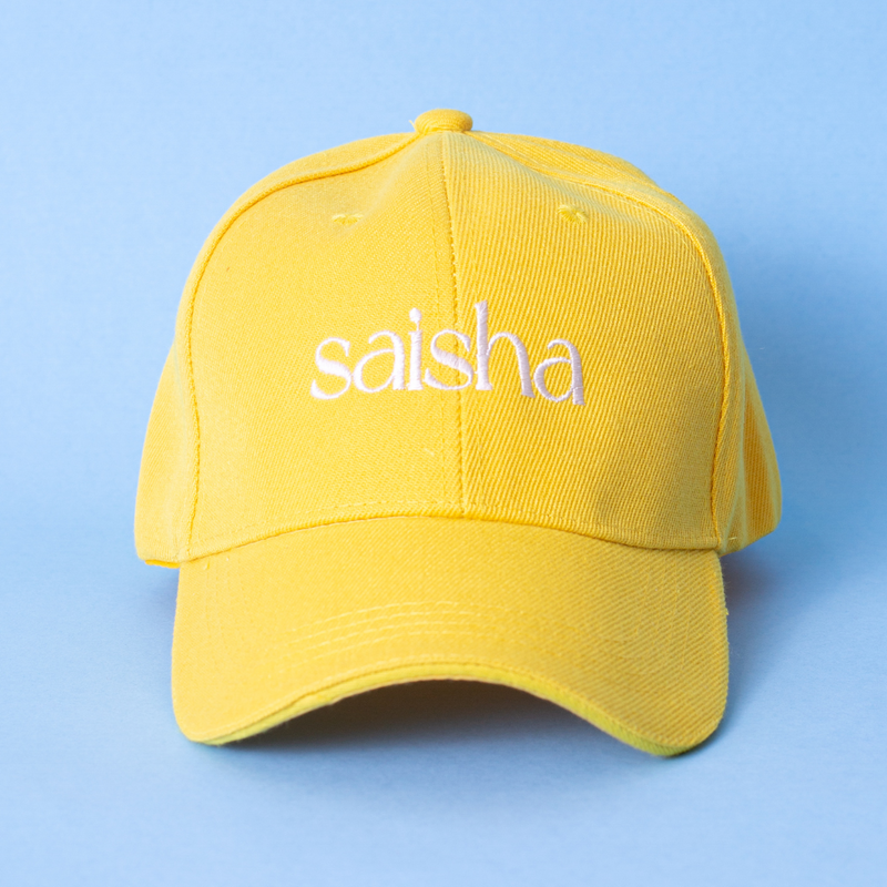 Kepi con logo Saisha