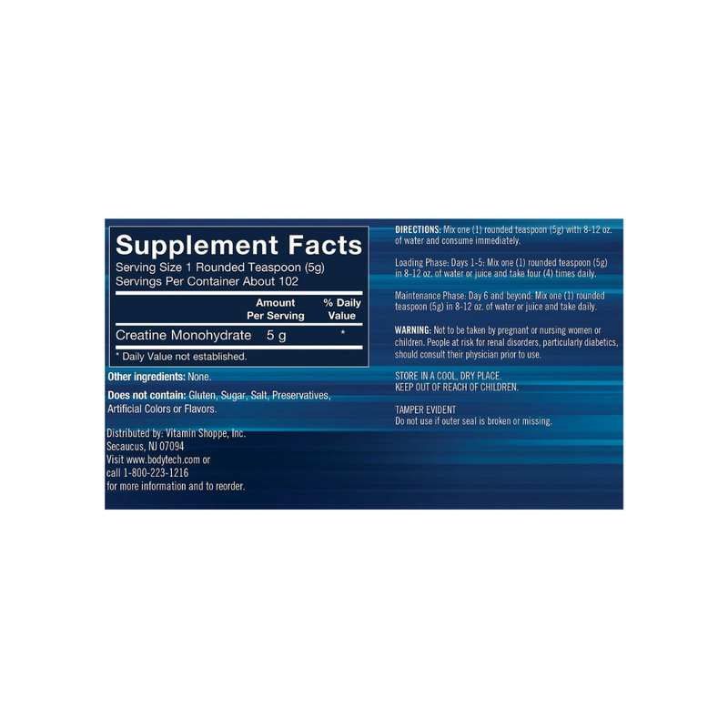 Creatina Monohidratada 100%